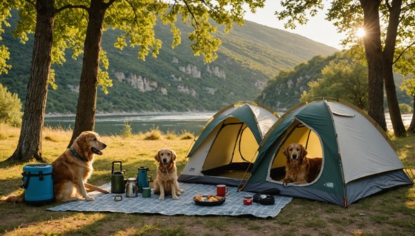 Vacances avec un chien : les bons réflexes pour camper sereinement en ardèche